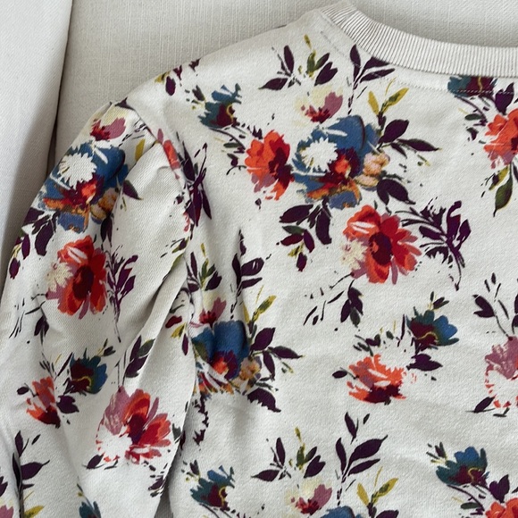 GAP Kids Floral Print Sweatshirt - Picture 9 of 13